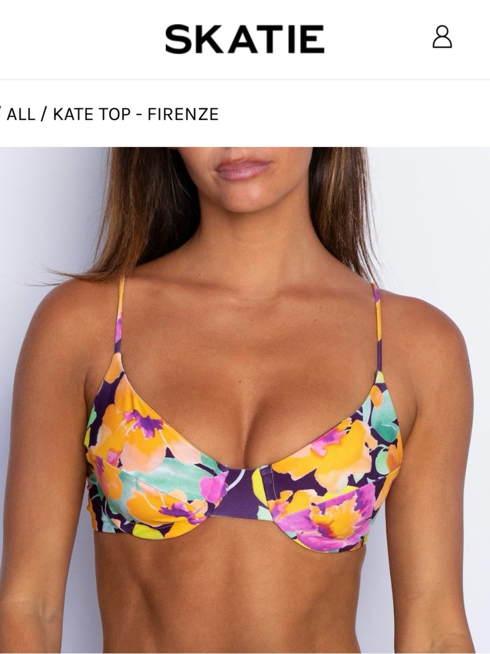 Skatie Kate Firenze Underwire Bikini Top